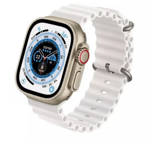 Smartwatch Blulory Glifo 8 Ultra Blanco