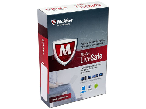 McAfee LiveSafe. Para dispositivos Ilimitados.