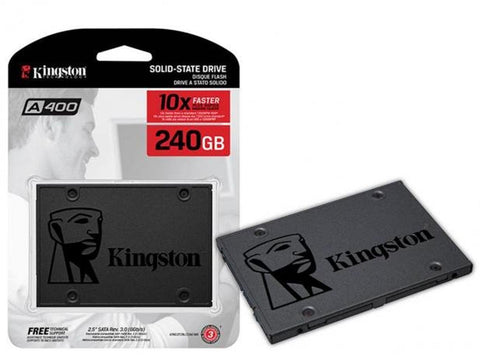 Disco Duro de Estado Solido SSD de 240gb Kingston A400 2.5
