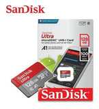 Memoria Microsd Sandisk Ultra 128gb 100mbs Clase 10