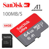 Memoria Micro Sdxc Sandisk 64gb  Uhs-i 100 Mbs Class 10 A1 4k