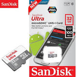 Memoria Micro Sd Sandisk Ultra 32gb Clase 10 Original