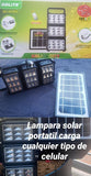 Lampara Powerbank Solar 3 Niveles Control Remoto.